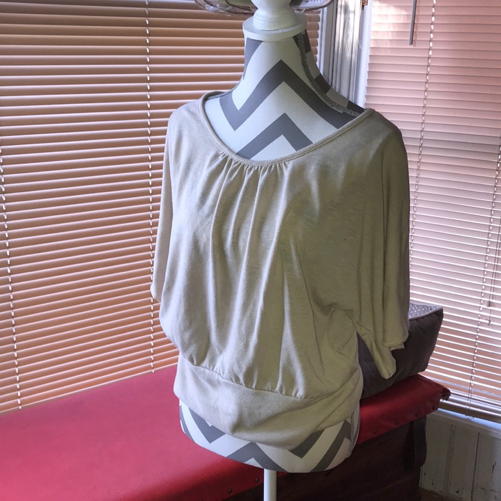 Cream Blouse